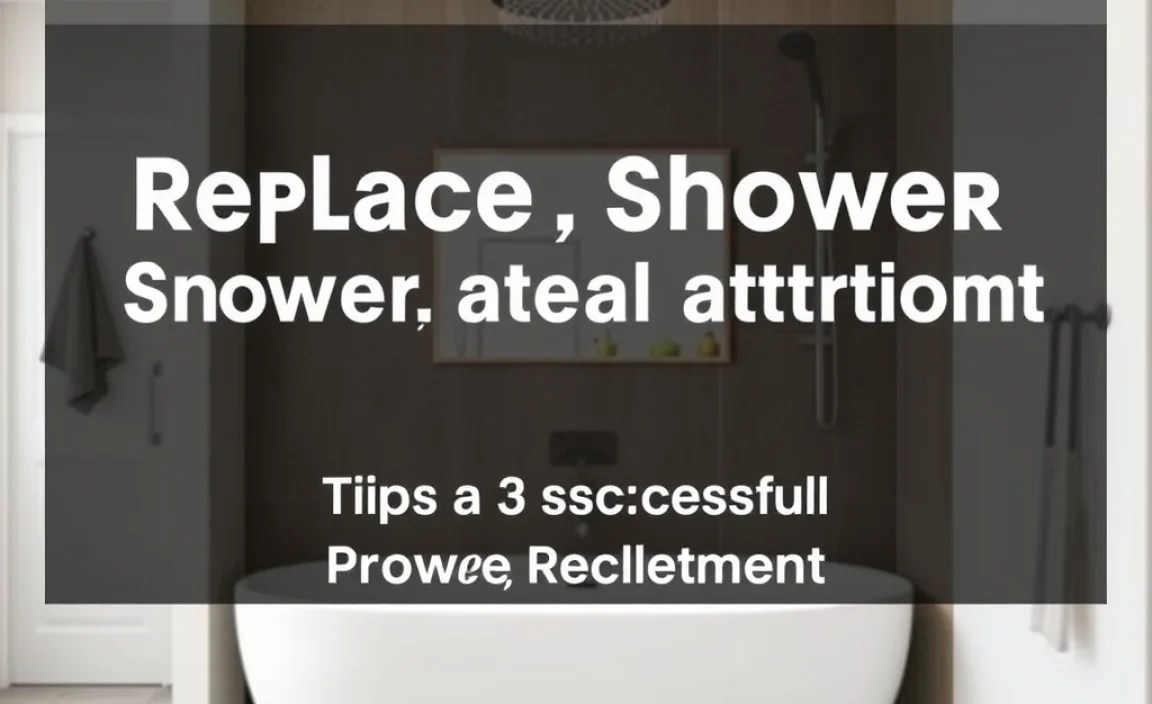Tips for a Successful Shower Replacement