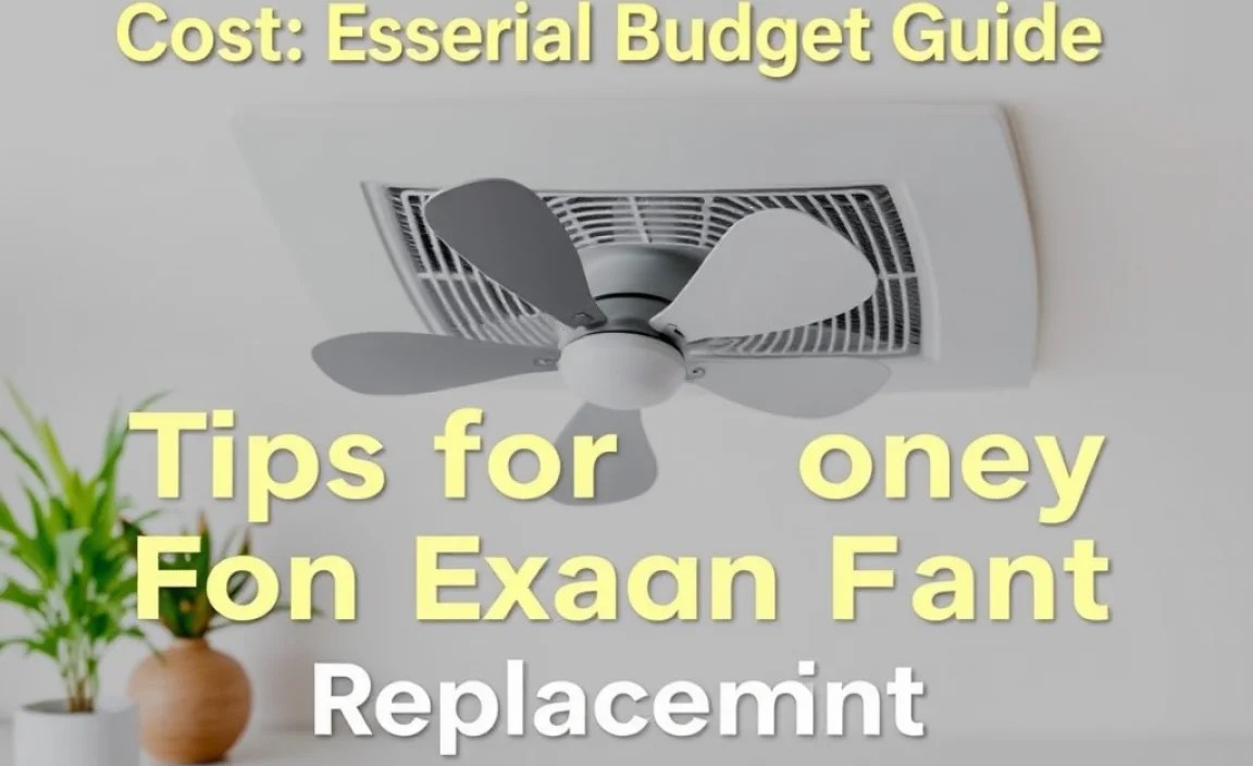 Tips for Saving Money on Exhaust Fan Replacement