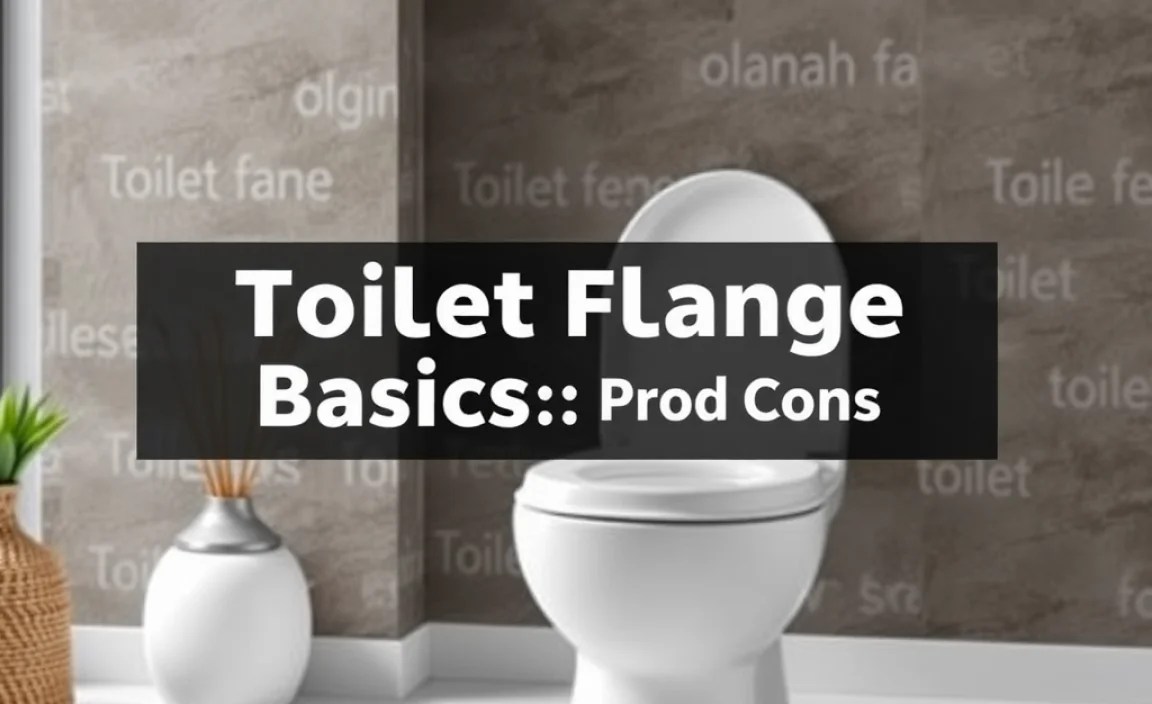 Toilet Flange Basics: Pros & Cons Explained Clearly
