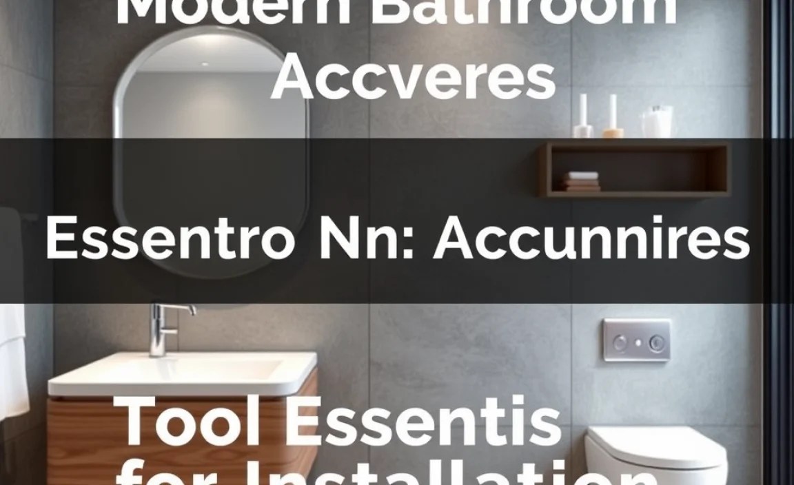 Tool Essentials for Installation