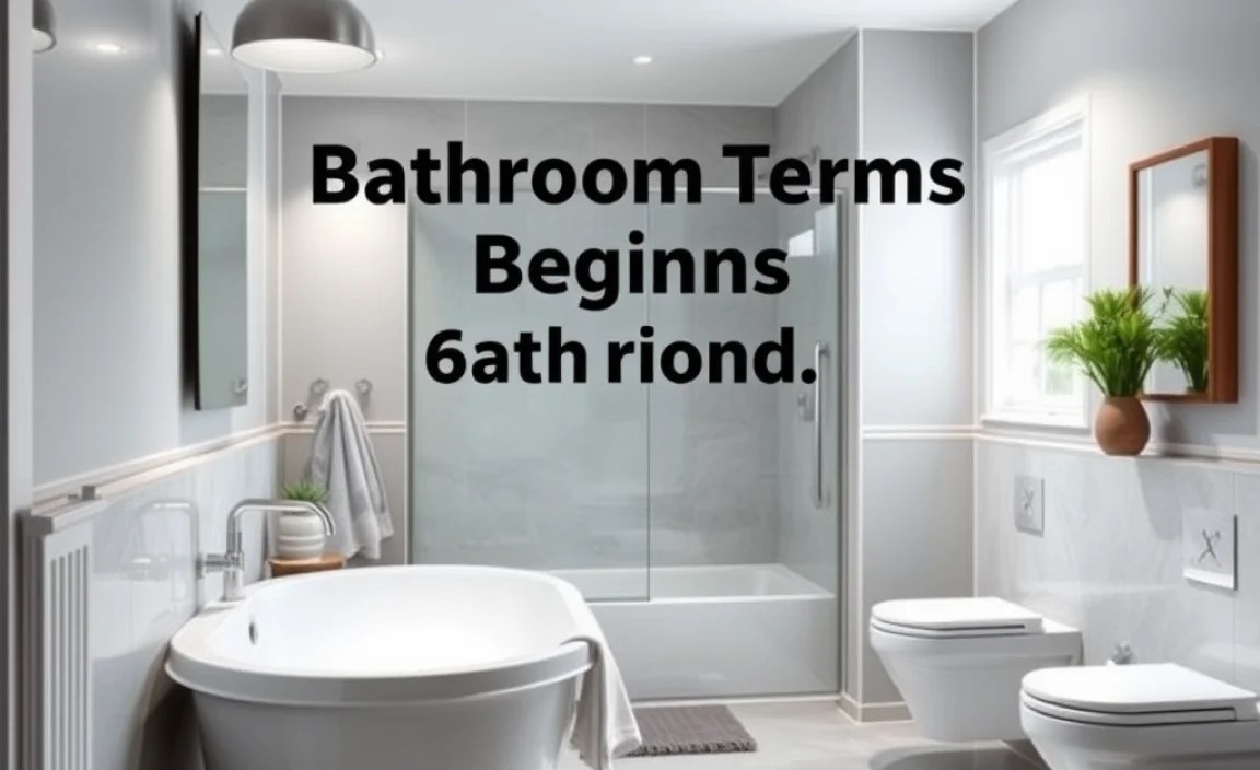 Tools and Common DIY Bathroom Components