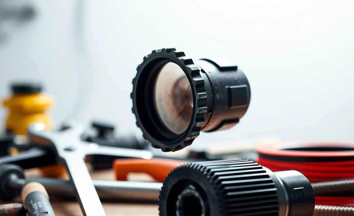 Tools and Materials for P-Trap Maintenance