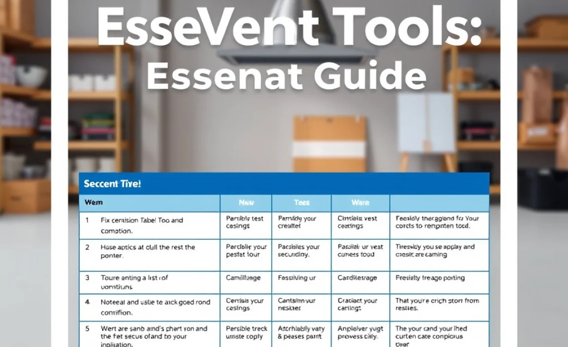 Tools Comparison Table