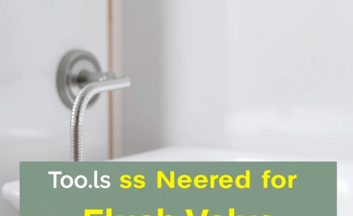 Tools Needed for Flush Valve Replacement