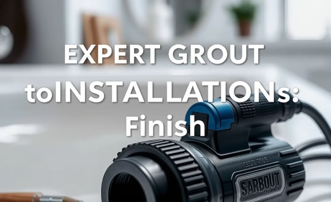 Tools Needed for Grout Installation
