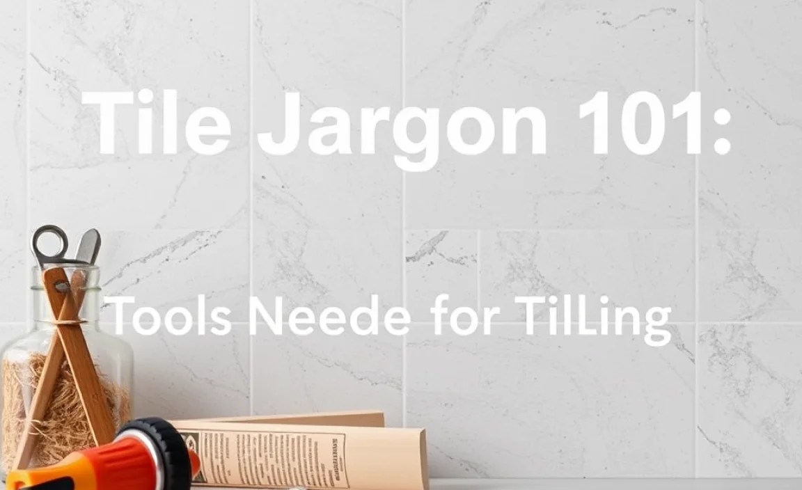 Tools Needed for Tiling