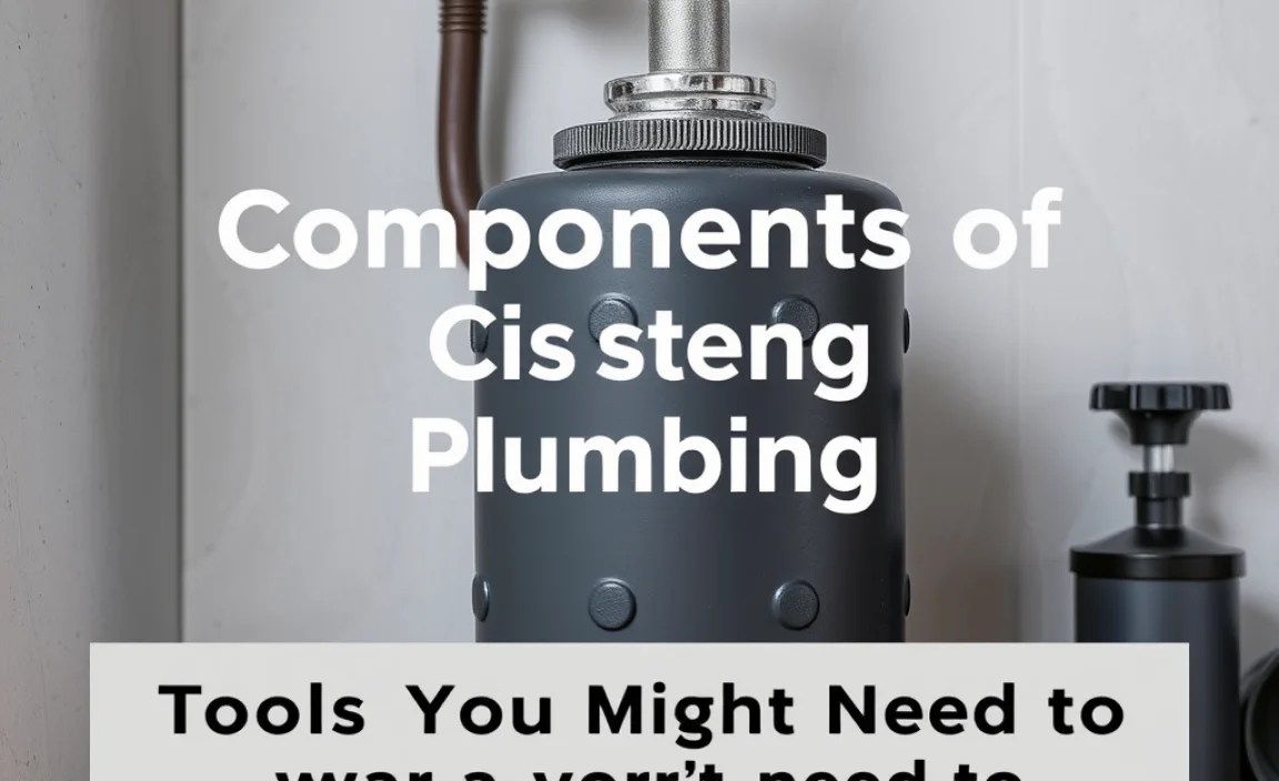 Tools You Might Need to Work on Your Cistern