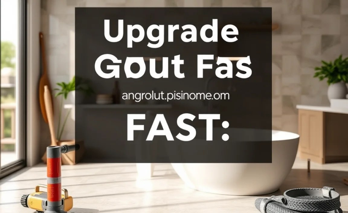 Tools You’ll Need for a Fast Grout Upgrade
