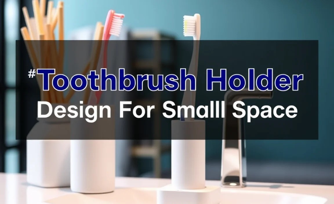 **Toothbrush Holder Design For Small Space: Genius Solutions**