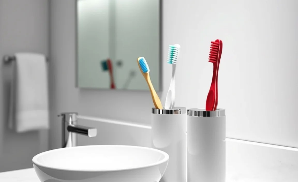 Toothbrush Holder Design: Trendy Tips