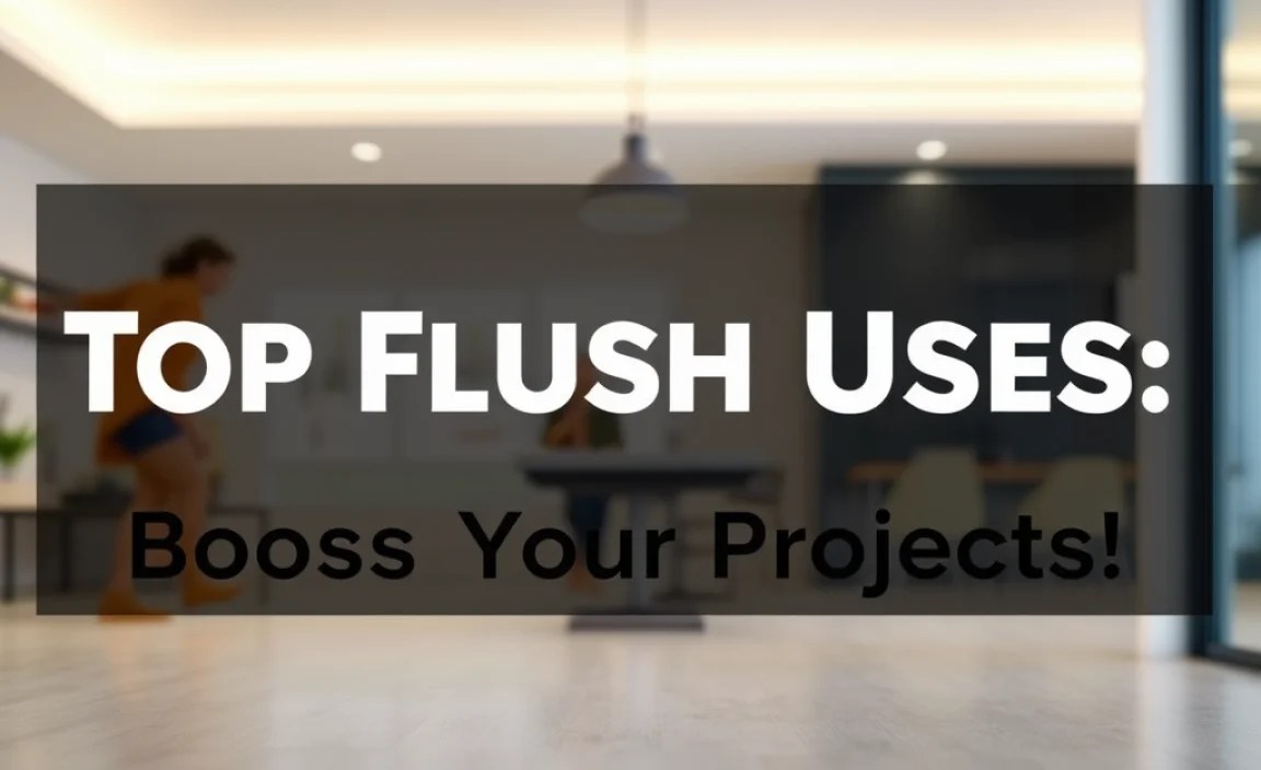 Top Flush Uses in Construction: Boost Your Projects!