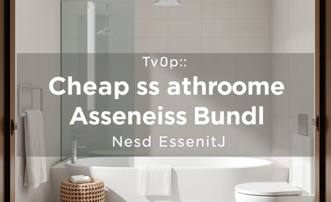 Top Picks: Genius Bathroom Accessories Bundle Essentials