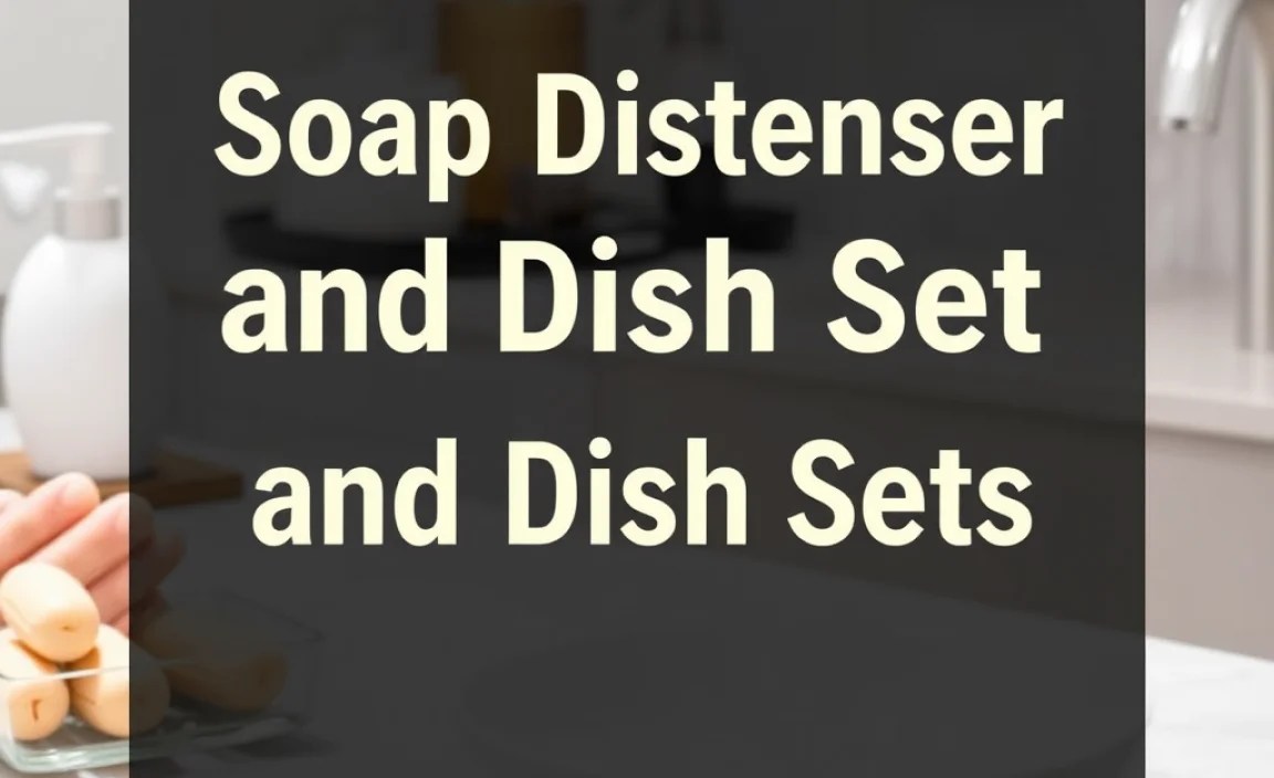 Top-Rated Soap Dispenser and Dish Sets on Amazon