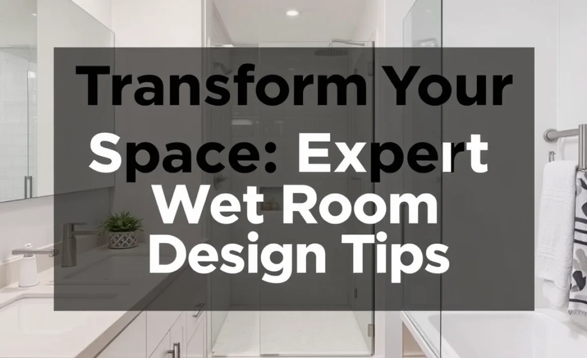 Transform Your Space: Expert Wet Room Design Tips
