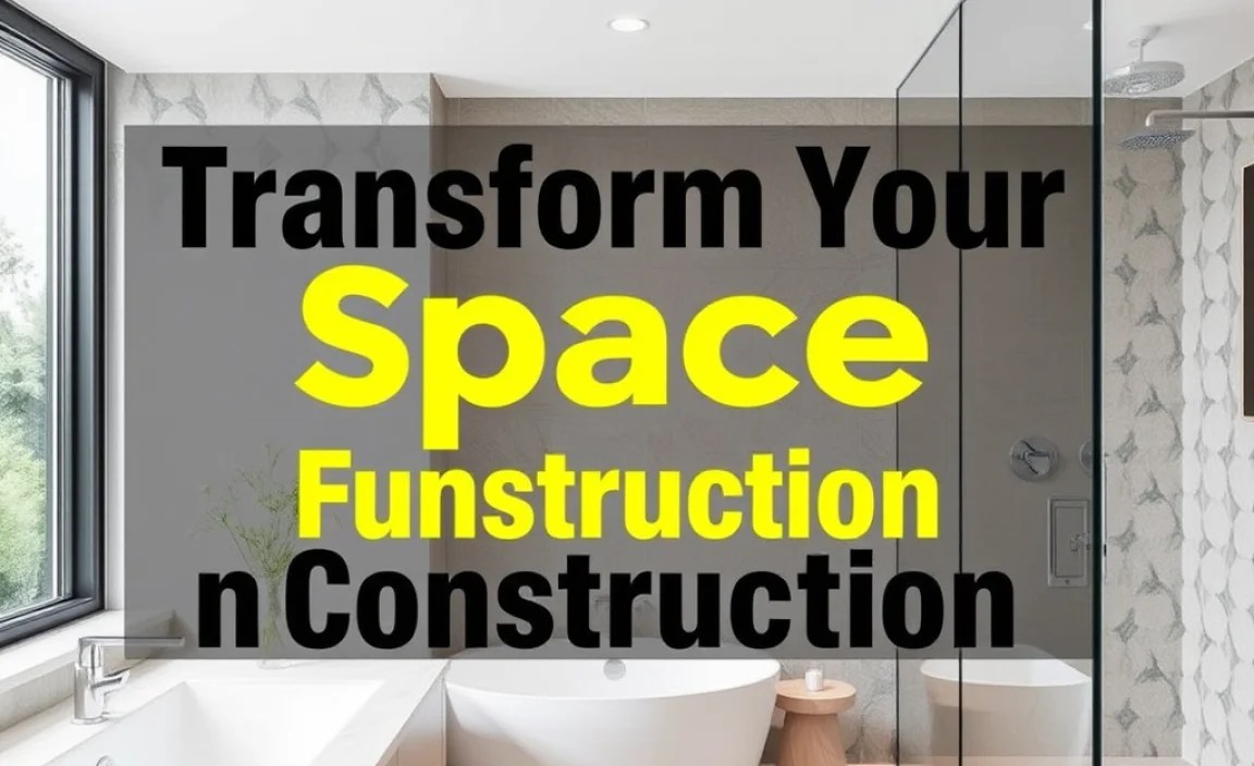 Transform Your Space: Wet Room Function in Construction