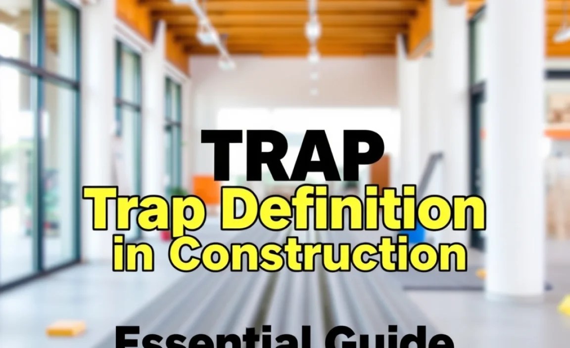 Trap Definition in Construction: Essential Guide