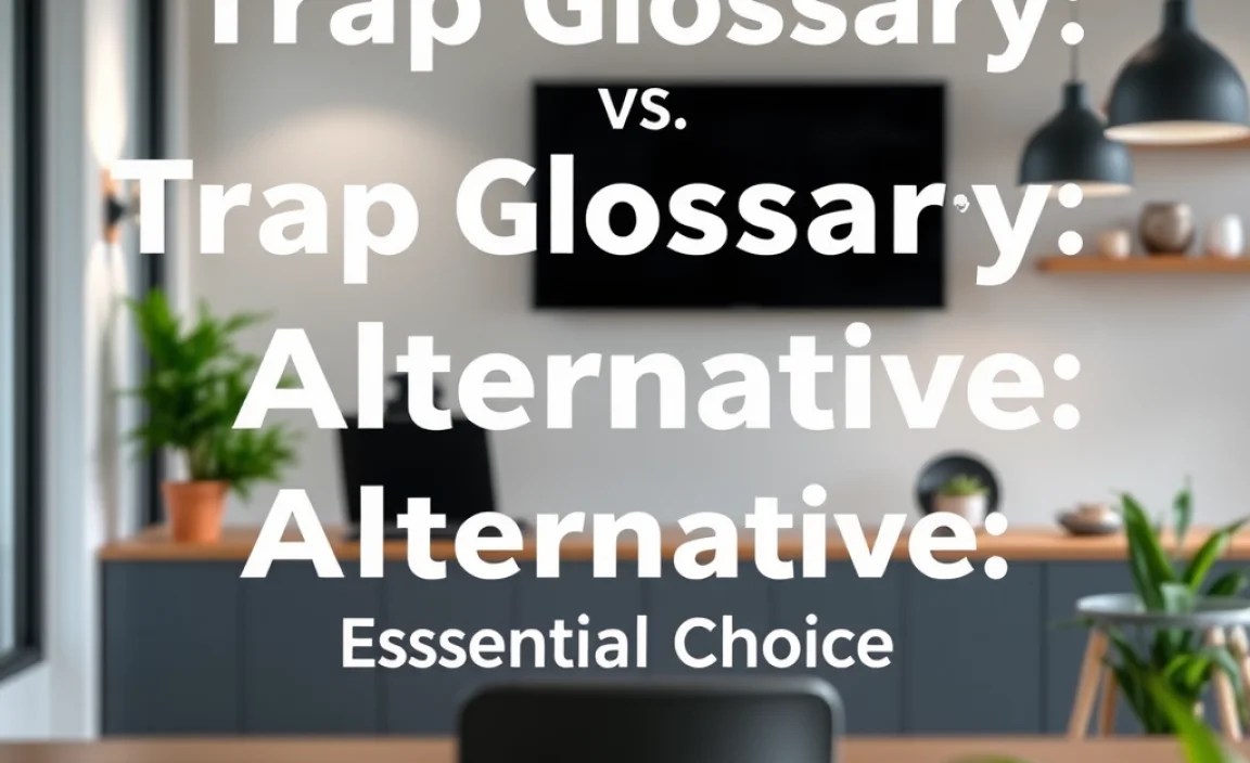 Trap Glossary vs. Alternative: A Feature Comparison