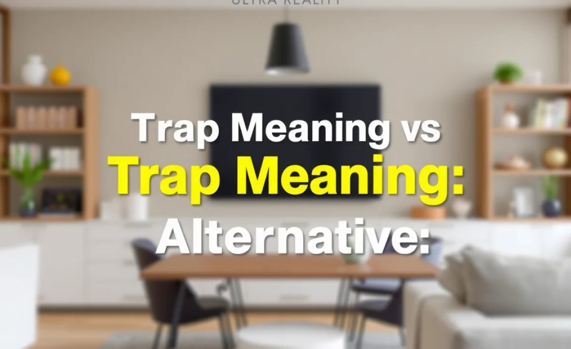 Trap Meaning vs Alternative: Uncover the Differences!