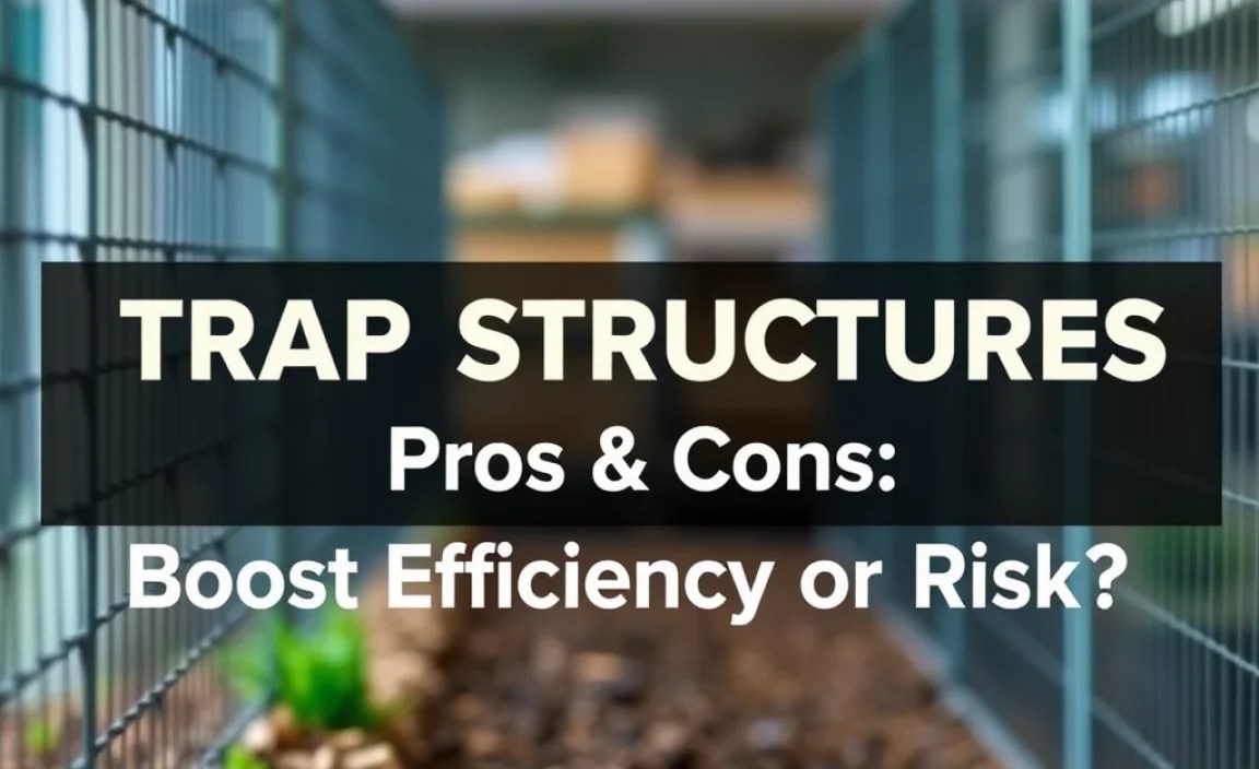 Trap Structure Pros & Cons: Boost Efficiency or Risk?