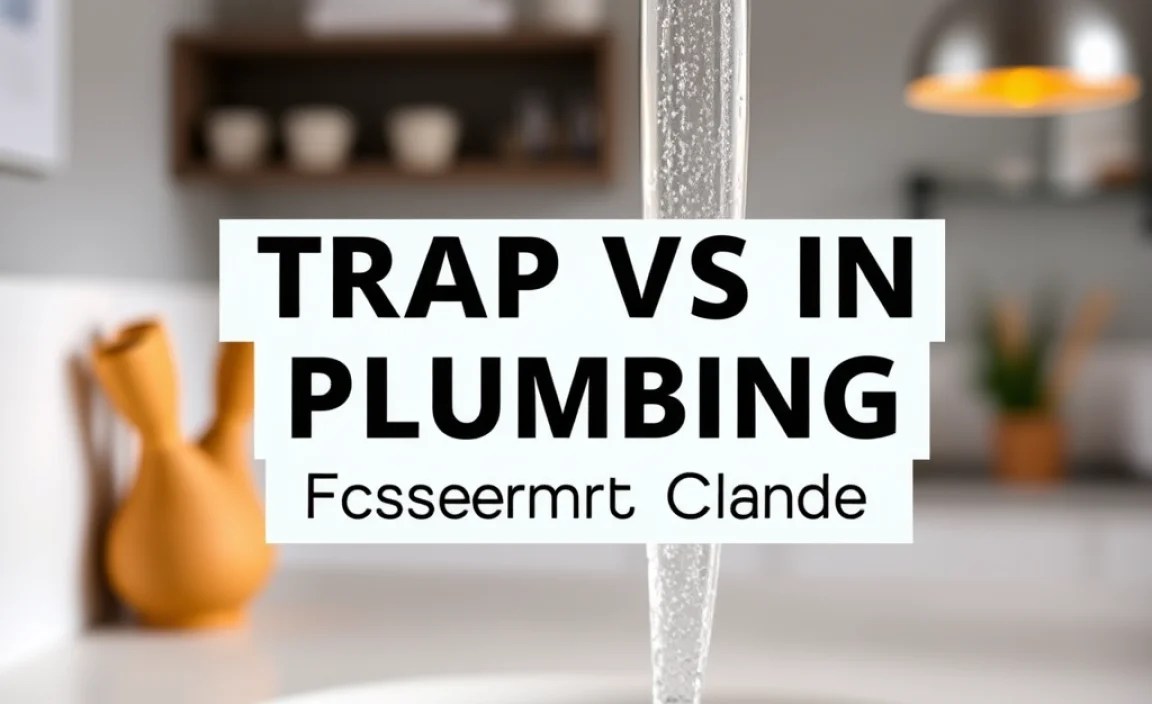 Trap vs In Plumbing: Essential Guide