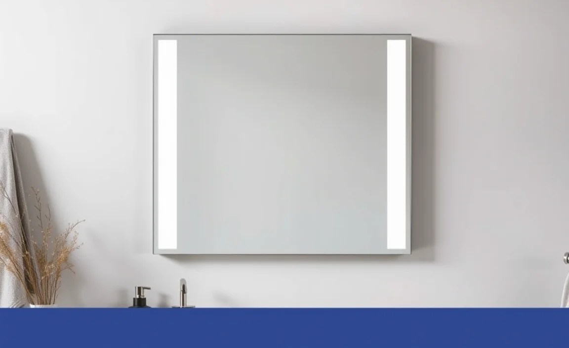 Trendy Bathroom Mirror Accessory Combinations