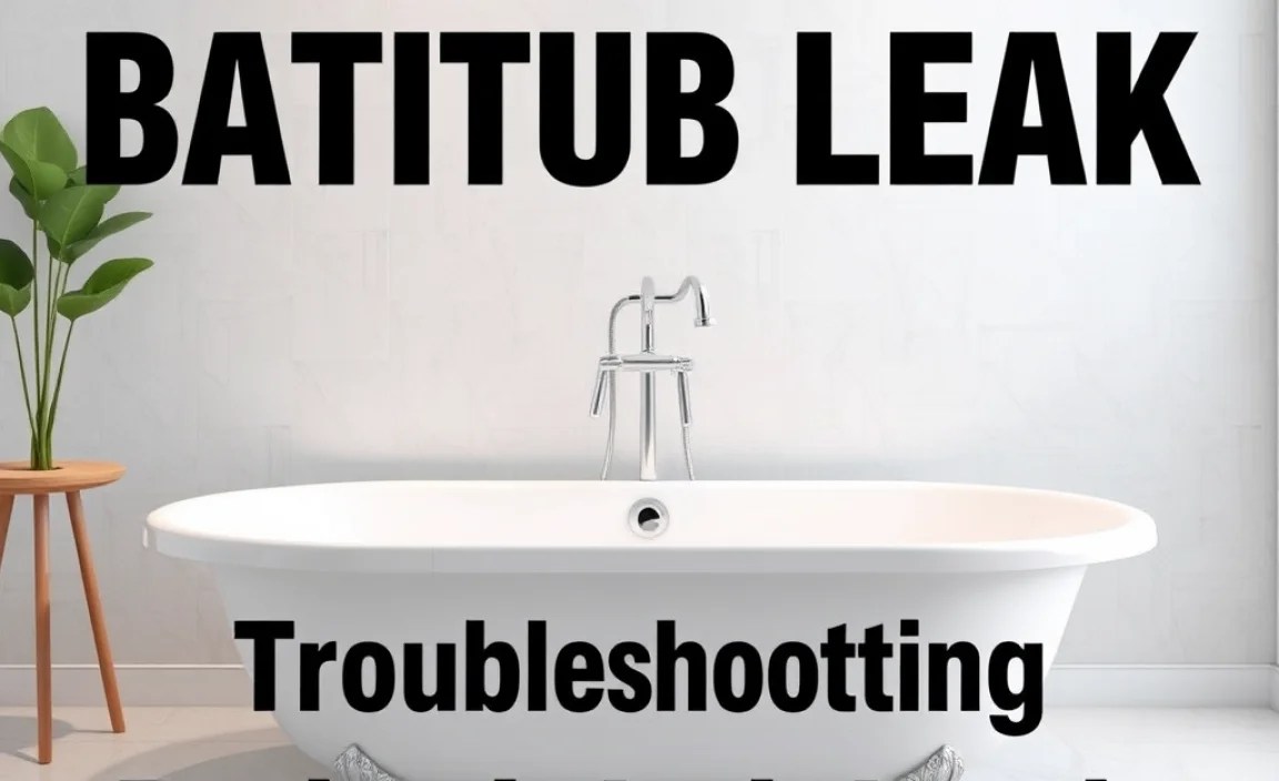 Troubleshooting Common Bathtub Leak Issues