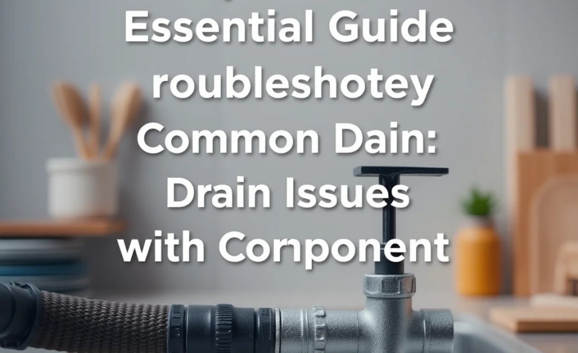 Troubleshooting Common Drain Issues with Component Knowledge