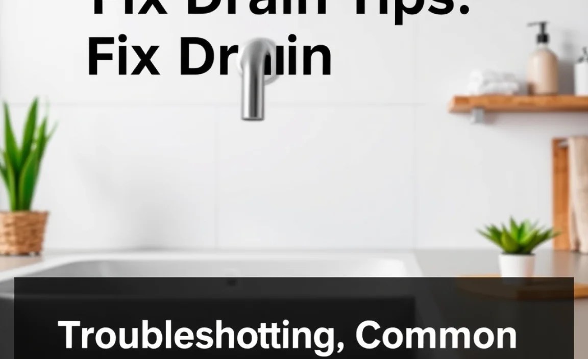 Troubleshooting Common Drain Issues