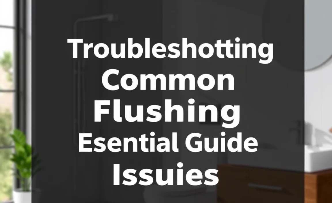 Troubleshooting Common Flushing Issues