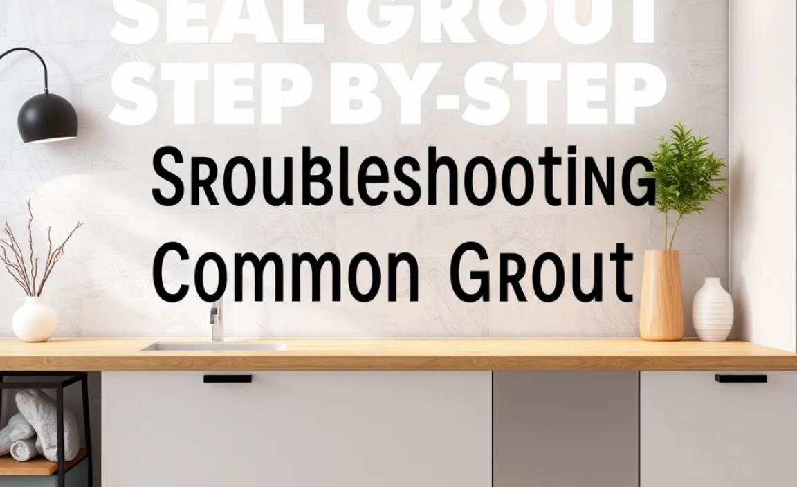 Troubleshooting Common Grout Sealing Issues
