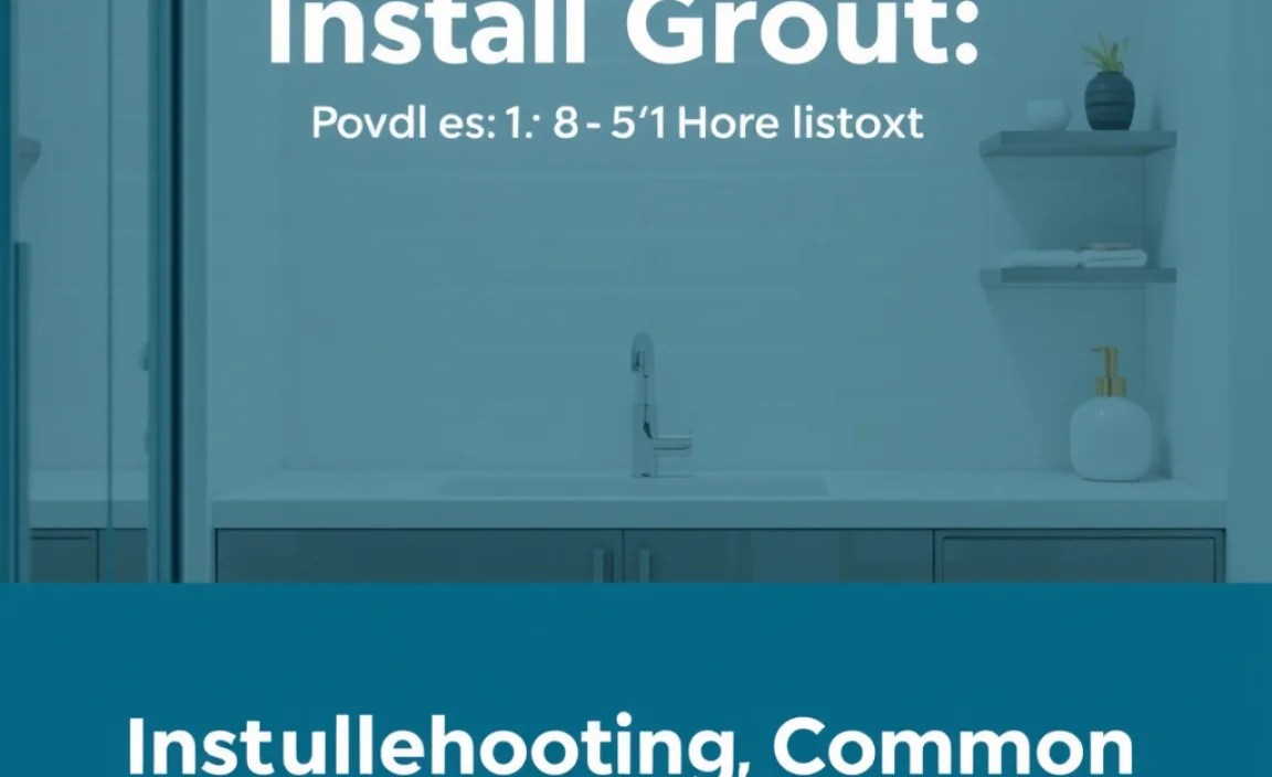 Troubleshooting Common Grouting Issues