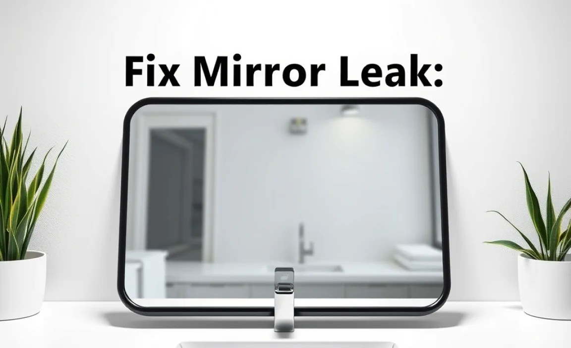 Troubleshooting Common Mirror Leak Issues