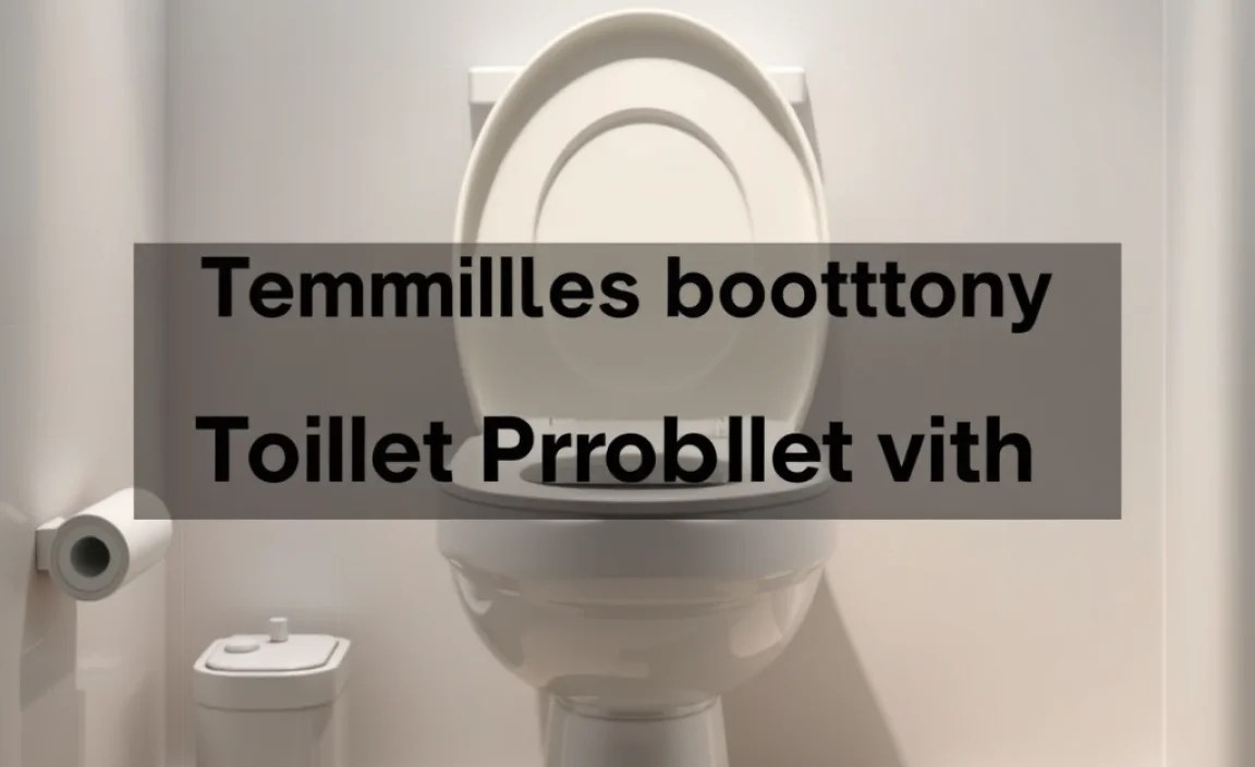 Troubleshooting Common Toilet Problems with Terminology