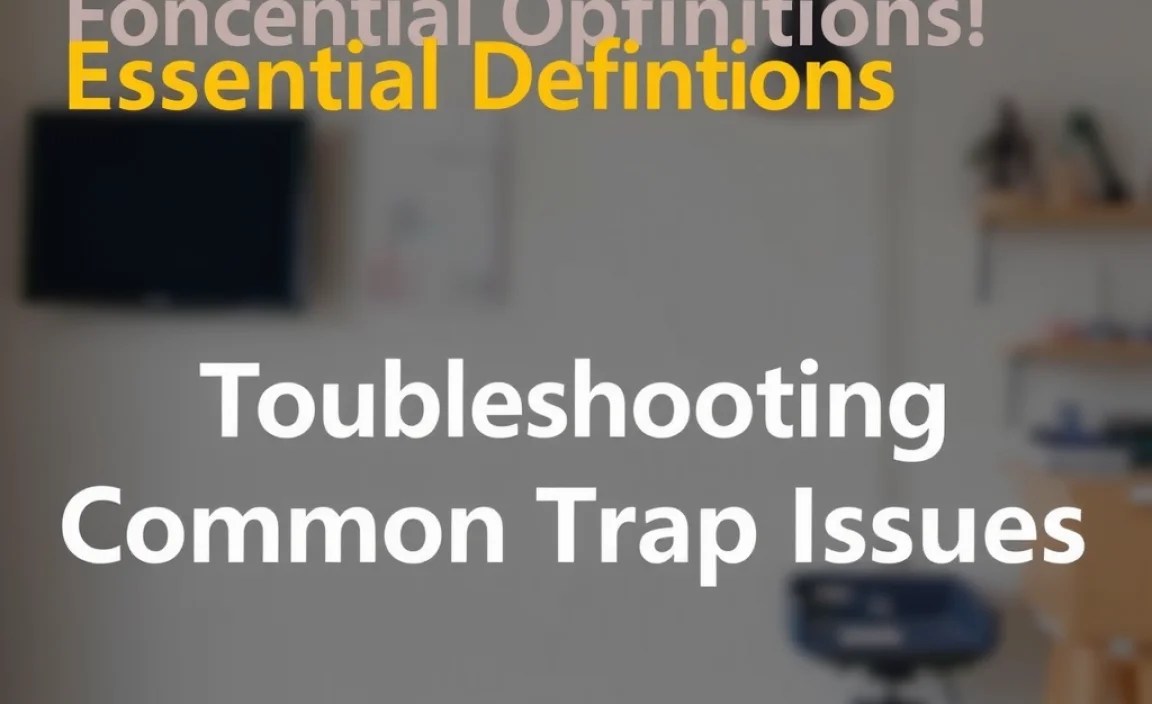 Troubleshooting Common Trap Issues