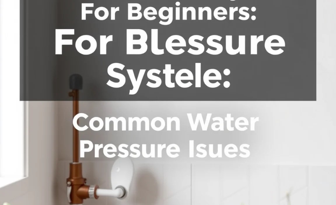 Troubleshooting Table: Common Water Pressure Issues