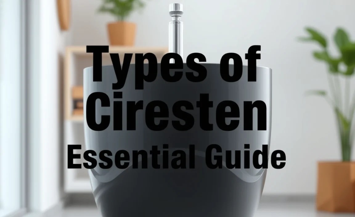 Types of Cistern: Essential Guide