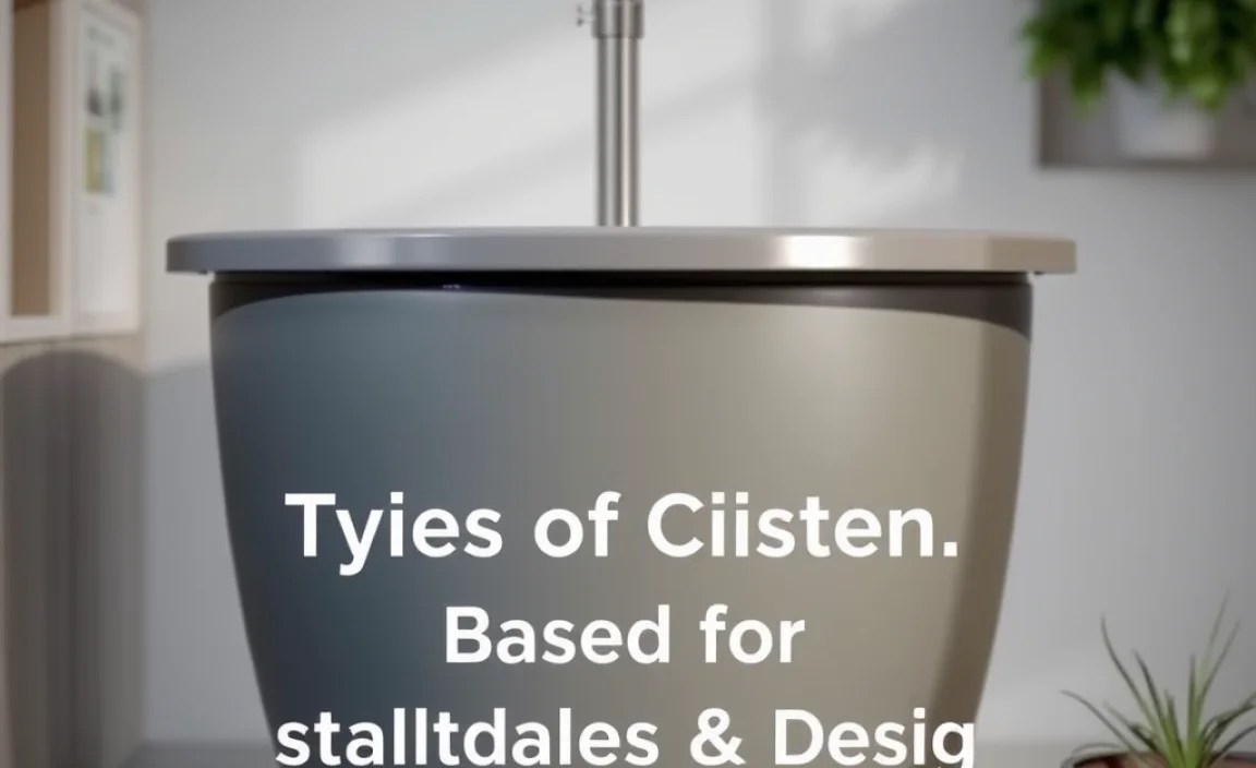 Types of Cisterns Based on Installation &amp; Design