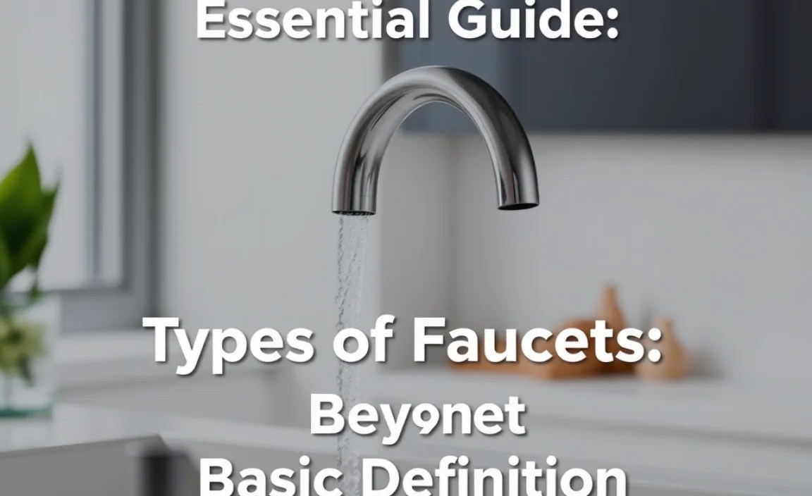 Types of Faucets: Beyond the Basic Definition