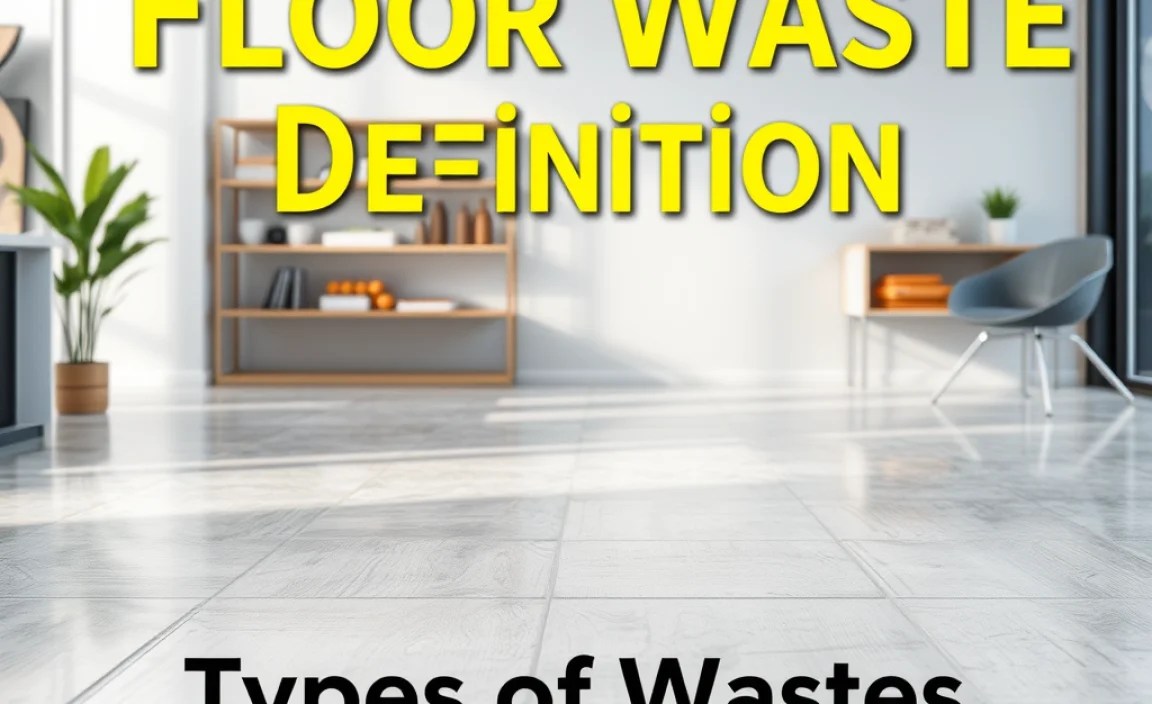 Types of Floor Wastes