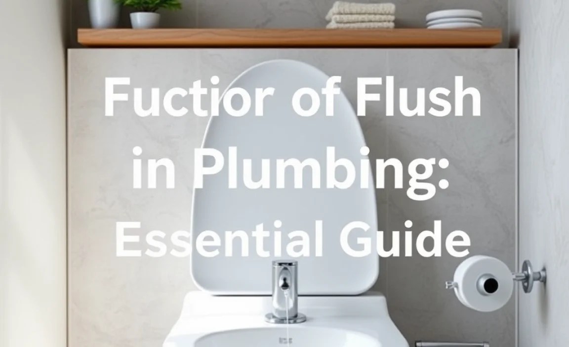Types of Flushing Mechanisms