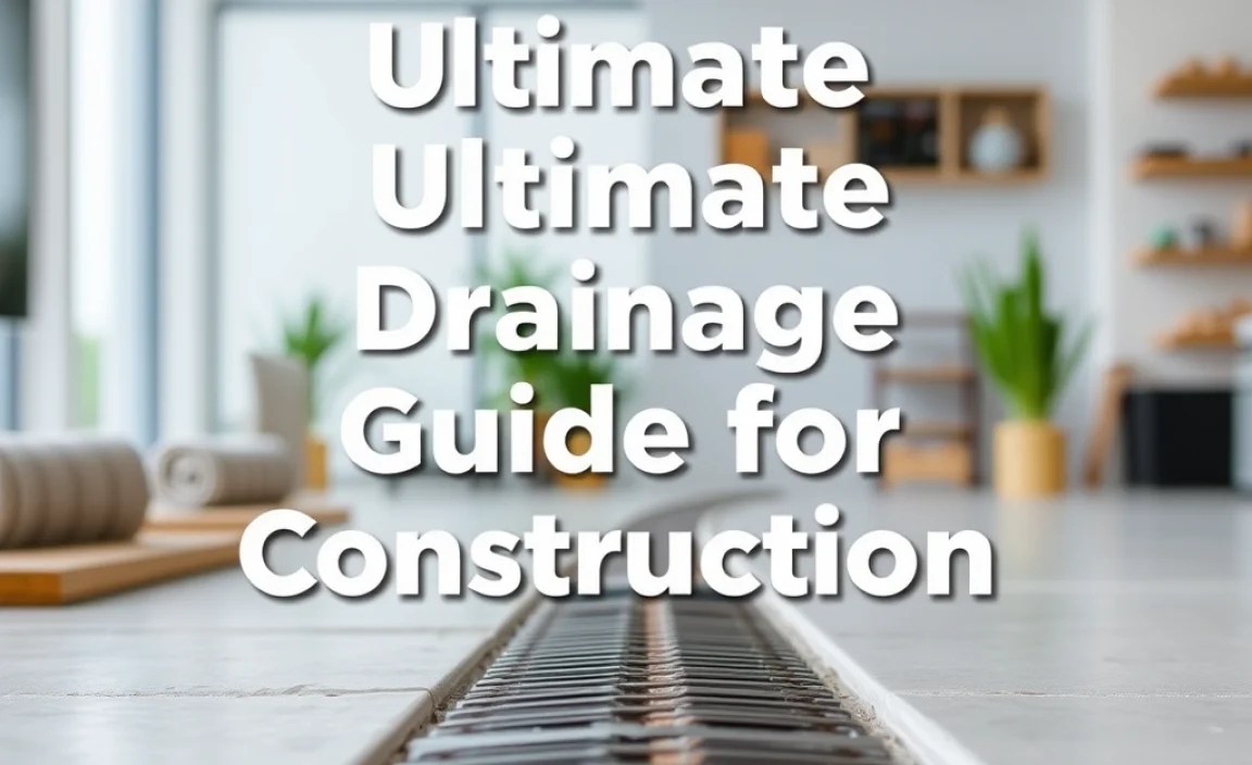 Ultimate Drainage Systems Guide for Construction