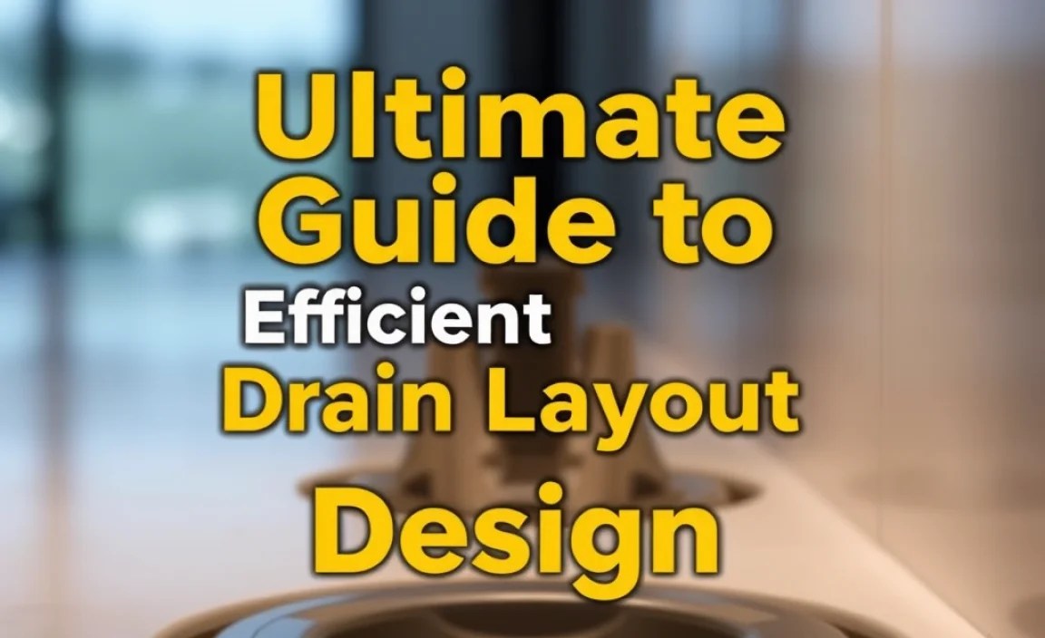 Ultimate Guide to Efficient Drain Layout Design