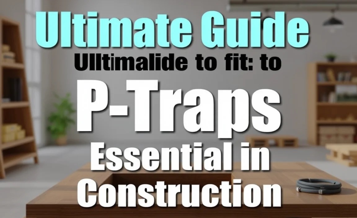 Ultimate Guide to P-Traps: Essential in Construction