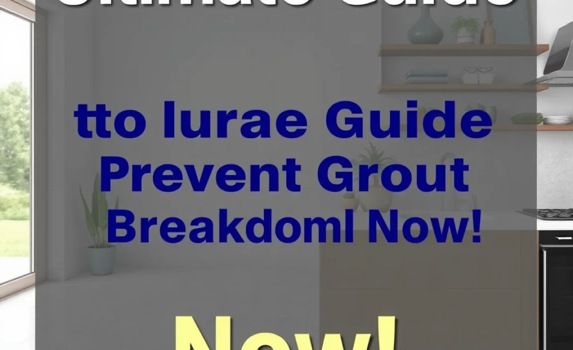 Ultimate Guide to Prevent Grout Breakdown Now!