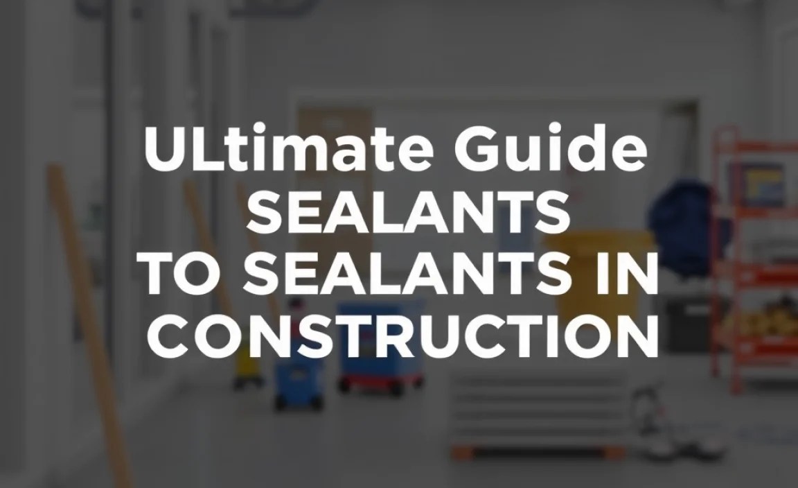 Ultimate Guide to Sealants in Construction