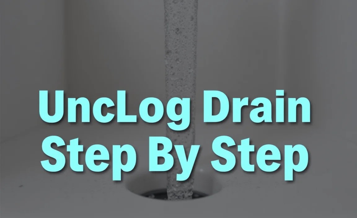 Unclog Drain Step By Step: Proven Effortless Guide