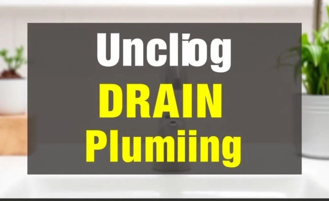 Unclog Drain Without Plumber: Essential Guide