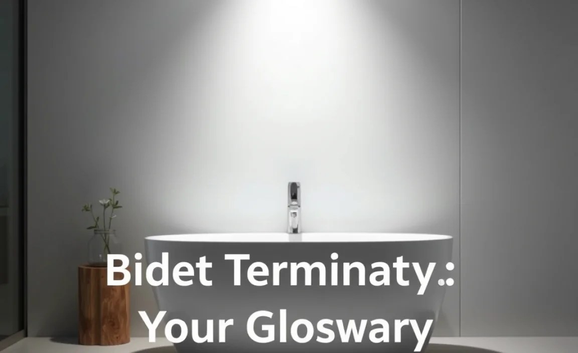 Understanding Bidet Terminology: Your Glossary
