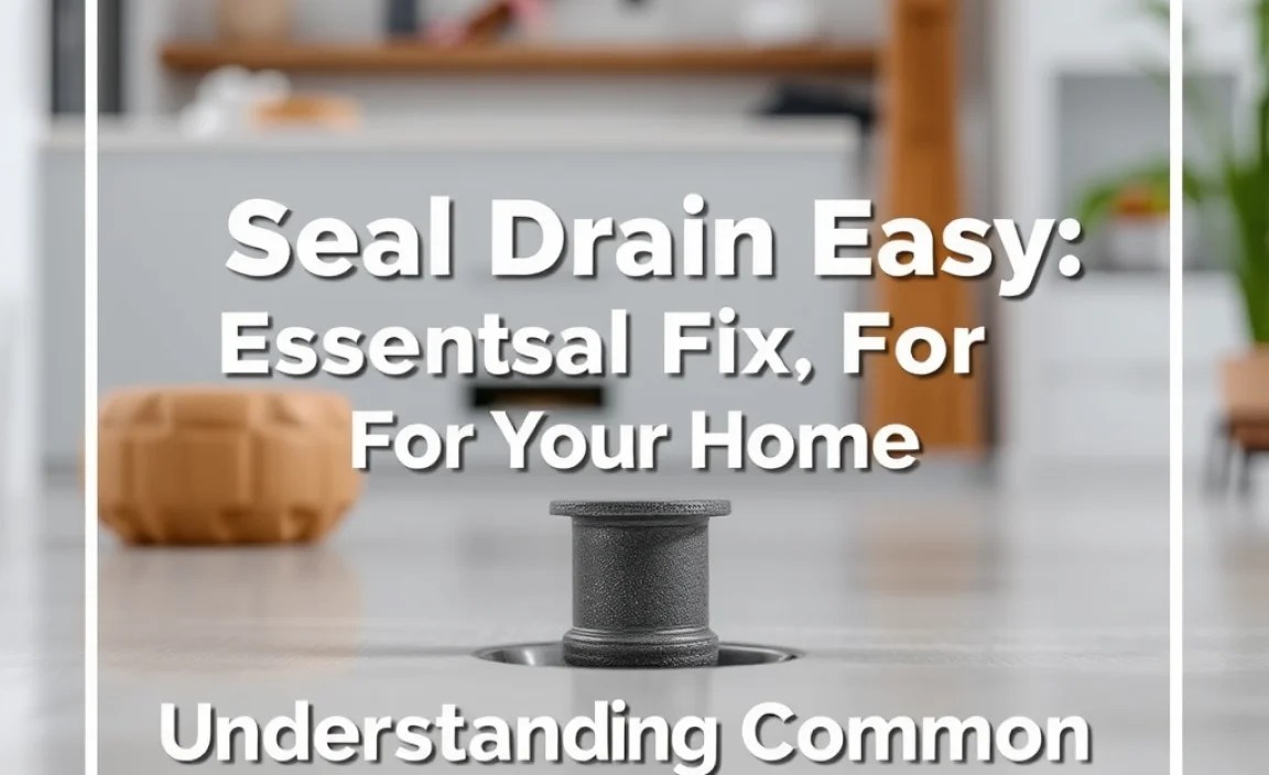 Understanding Common Drain Sealing Needs