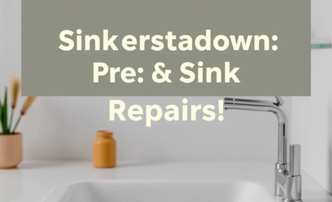Understanding DIY Sink Repairs